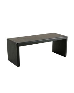 Birch Dale Indoor Bench - Black (synthetic illustration; no displayed measurements)