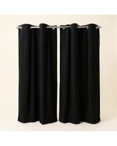 Hiddenite Solid Blackout Thermal Grommet Curtain Panels (synthetic illustration; no displayed measurements)