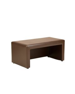 Lubin Faux Leather Storage Bench (synthetic illustration; no displayed measurements)