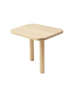 Willow Crossing Compact Balcony Table - Beige (synthetic illustration; no displayed measurements)
