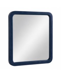 Dune Canyon Framed Wall Mirror - Navy