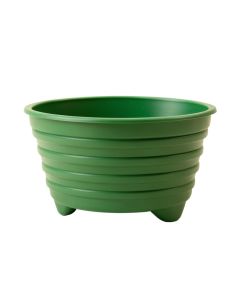 Cove Crest Empty Raised Planter - Green