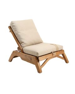 Nautical Reclining Chaise Lounge