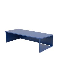 Meadow Bend Desktop Monitor Riser - Blue (synthetic illustration; no displayed measurements)
