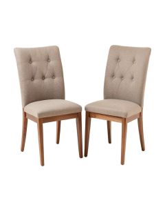 Handcraft Tufted Parsons Solid Wood Dining Chair ( Set Of 2 ) (synthetic illustration; no displayed measurements)