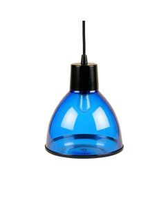 Gearoid 4.5 '' H X 3.25 '' W Glass Empire Pendant Shade ( Screw On ) In Blue
