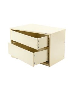 Clay Crest Small-Parts Storage Drawer Cabinet - Ivory (synthetic illustration; no displayed measurements)