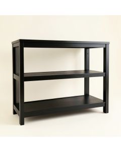 Dune Brook Empty Seed-Starting Shelving Unit Without Lights - Black (synthetic illustration; no displayed measurements)