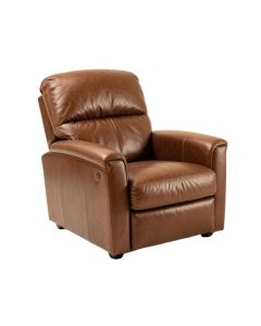 Levinson 30 '' Wide Genuine Leather Club Recliner (synthetic illustration; no displayed measurements)