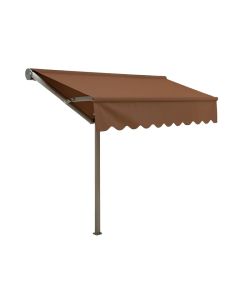 Retraction Side Awning In Brown