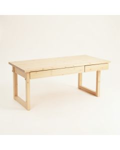 Sage Dell Empty Workshop Workbench - Ivory (synthetic illustration; no displayed measurements)