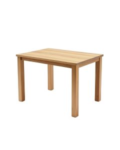 Emer Rubberwood Solid Wood Dining Table
