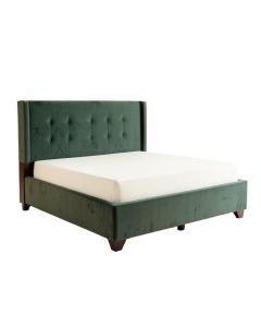 Elberta Upholstered Sleigh Bed (synthetic illustration; no displayed measurements)