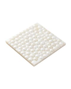 Lokahi 0.66 '' X 0.66 '' Glass Pearl Shell Mosaic Tile In White