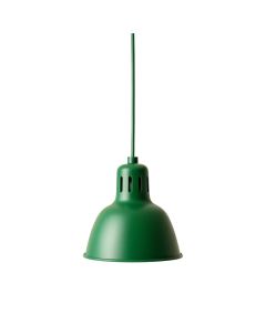 Hazel Crossing Pendant Light Suspended From One Plain Cable - Green