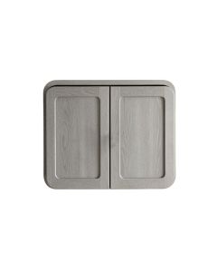 Hazel Edge Wall-Mounted Entry Cabinet - Gray