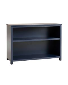 Field Bend Low Bookcase - Navy