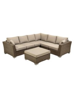 Abbegail Patio 7 Piece Sectional Seating Group With Cushions