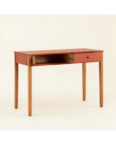 Sage Bridge Writing Desk - Terracotta (synthetic illustration; no displayed measurements)
