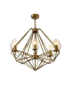 Orellana 6 - Light Unique / Statement Geometric Chandelier