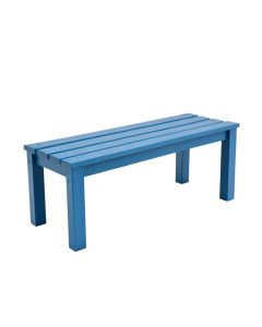 Aspen Bend Indoor Bench - Blue (synthetic illustration; no displayed measurements)