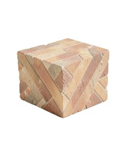 Crema Marfil Beveled Brick 2 '' X 4 '' Mosaic Tile Polished