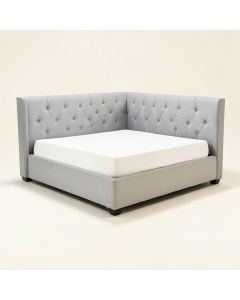 Brighton Tufted Upholstered Platform Bed (synthetic illustration; no displayed measurements)