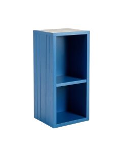 Laurel Bluff Narrow Cubby Tower - Blue (synthetic illustration; no displayed measurements)