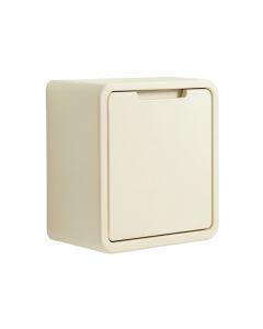 Briar Bridge Wall-Mounted Laundry Cabinet - Cream (synthetic illustration; no displayed measurements)