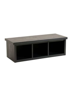 Alder Arc Shoe Storage Bench (synthetic illustration; no displayed measurements)