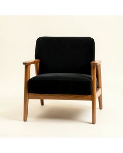 Cove Arc Upholstered Armchair (synthetic illustration; no displayed measurements)