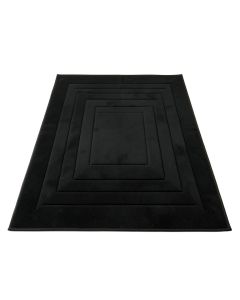 Willow Branch Rectangular Outdoor Rug - Black (synthetic illustration; no displayed measurements)