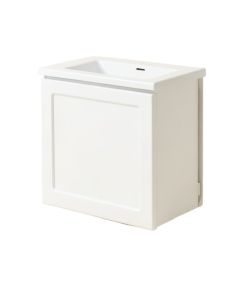 Frameport 48 '' Single Bathroom Vanity Top In White With Sink