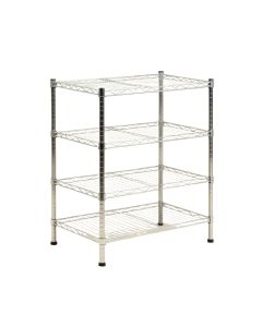 Hicks 47.2 '' H X 23.6 '' W X 13.8 '' D 4-Tier Shelving Unit Storage Rack