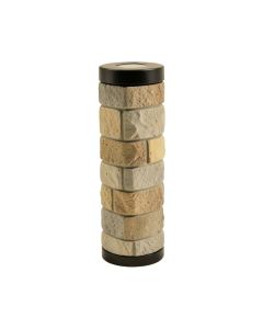 Mosaic Column Solar Powered Led Pathway Light Pack