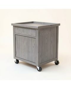 Meadow Branch Empty Rolling Workshop Cart - Gray (synthetic illustration; no displayed measurements)