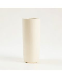 Briar Crest Empty Decorative Vase - Cream (synthetic illustration; no displayed measurements)