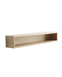 Olive Bend Wall-Mounted Shelf - Beige