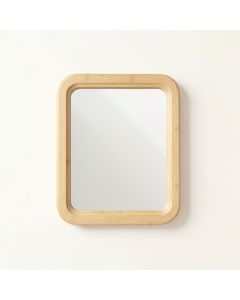 Shore Canyon Framed Wall Mirror - Beige (synthetic illustration; no displayed measurements)