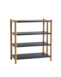 Lake Bridge Empty Seed-Starting Shelving Unit Without Lights - Navy (synthetic illustration; no displayed measurements)