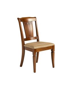 Zaria Solid Wood Queen Anne Back Side Chair (synthetic illustration; no displayed measurements)