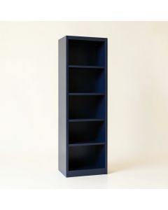 Meadow Bluff Narrow Cubby Tower - Navy (synthetic illustration; no displayed measurements)