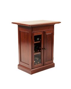 Okeene Bar With Wine Storage (synthetic illustration; no displayed measurements)
