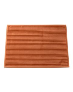 Fern Dell Bath Mat - Terracotta (synthetic illustration; no displayed measurements)