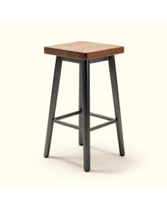 Evendale Solid Wood 24.25 '' Counter Stool (synthetic illustration; no displayed measurements)