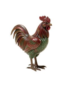 Adames Reclaimed Iron Rooster (synthetic illustration; no displayed measurements)