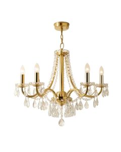 Rozella 8 - Light Unique Empire Chandelier With Crystal Accents