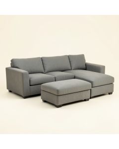 Malta Reversible Sofa & Chaise With Ottoman (synthetic illustration; no displayed measurements)