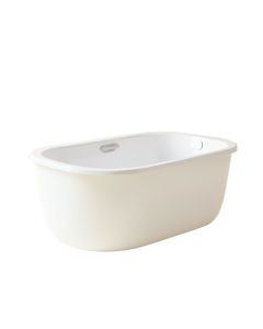 Carissa 60 '' X 32 '' Freestanding Soaking Bathtub (synthetic illustration; no displayed measurements)