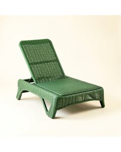 Briar Branch Outdoor Lounge Chair - Green (synthetic illustration; no displayed measurements)